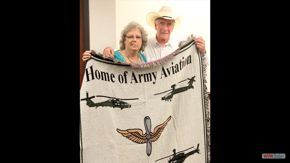 Kay Kirkland - gift for Robert Fuller