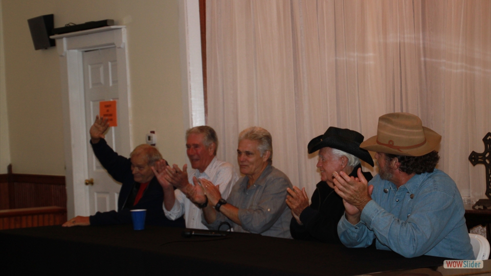 Bo Hopkins, Robert Fuller, Marshall Teague, Clu Gulager and Darby Hinton